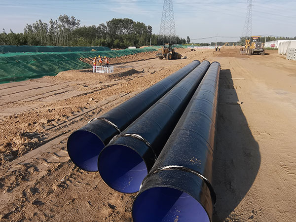 廊坊某供水公司与我公司签署环氧树脂粉末防腐钢管供应